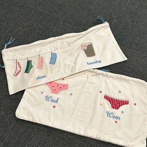 Travel laundry bags for delicates